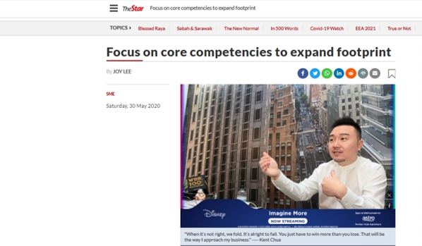 THE STAR - Focus on core competencies to expand footprint